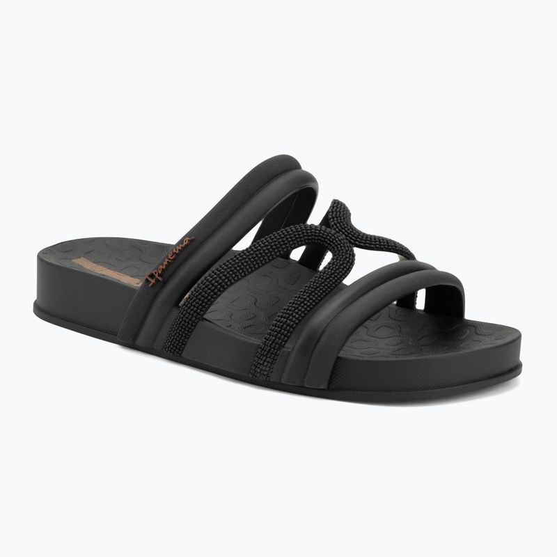 Ipanema Walk Slide Damen Flip-Flops schwarz/schwarz/braun