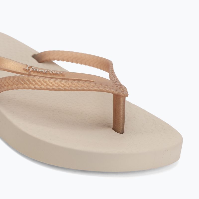 Damen Zehentrenner Ipanema Bossa Soft V beige/gold 7