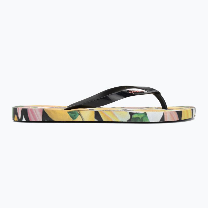 Damen Zehentrenner Ipanema Arte black/yellow/pink 2
