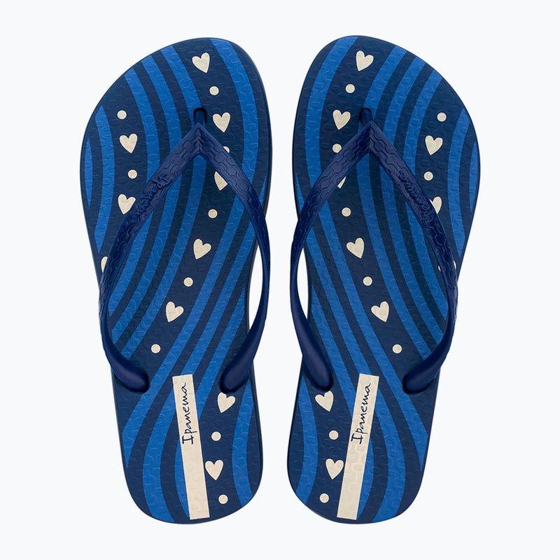 Damen Zehentrenner Ipanema Classica Happy XVIII blue/blue/beige 2