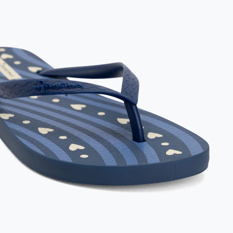 Damen Zehentrenner Ipanema Classica Happy XVIII blue/blue/beige 7