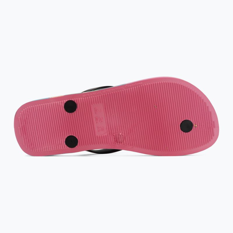Damen Zehentrenner Ipanema Graffiti V pink/black/blue 4