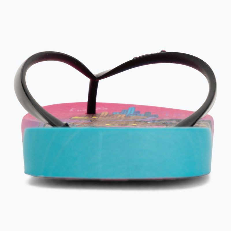 Damen Zehentrenner Ipanema Graffiti V pink/black/blue 6