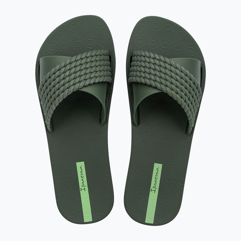 Damen-Pantoletten Ipanema Street II green/dark green 3