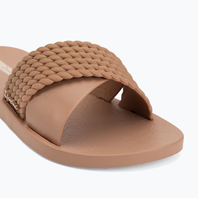 Damen-Pantoletten Ipanema Street II brown/brown/beige 7