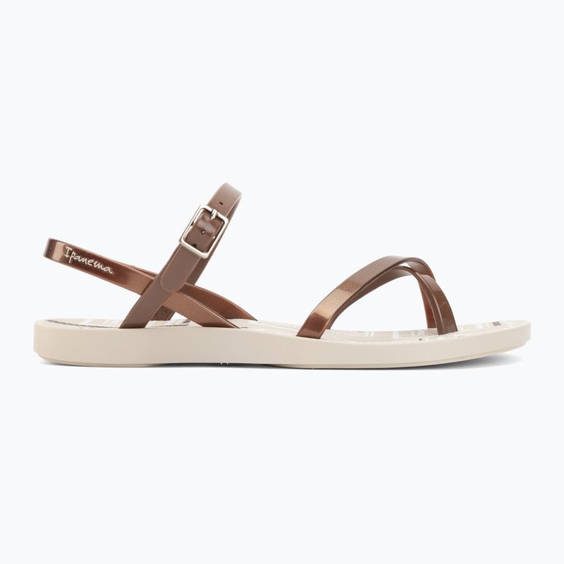 Damen-Sandalen Ipanema Fashion Sand VIII Beige/Metallic Pink 2