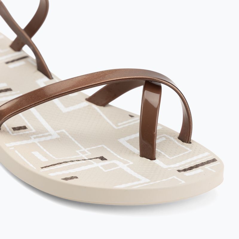 Damen-Sandalen Ipanema Fashion Sand VIII Beige/Metallic Pink 7