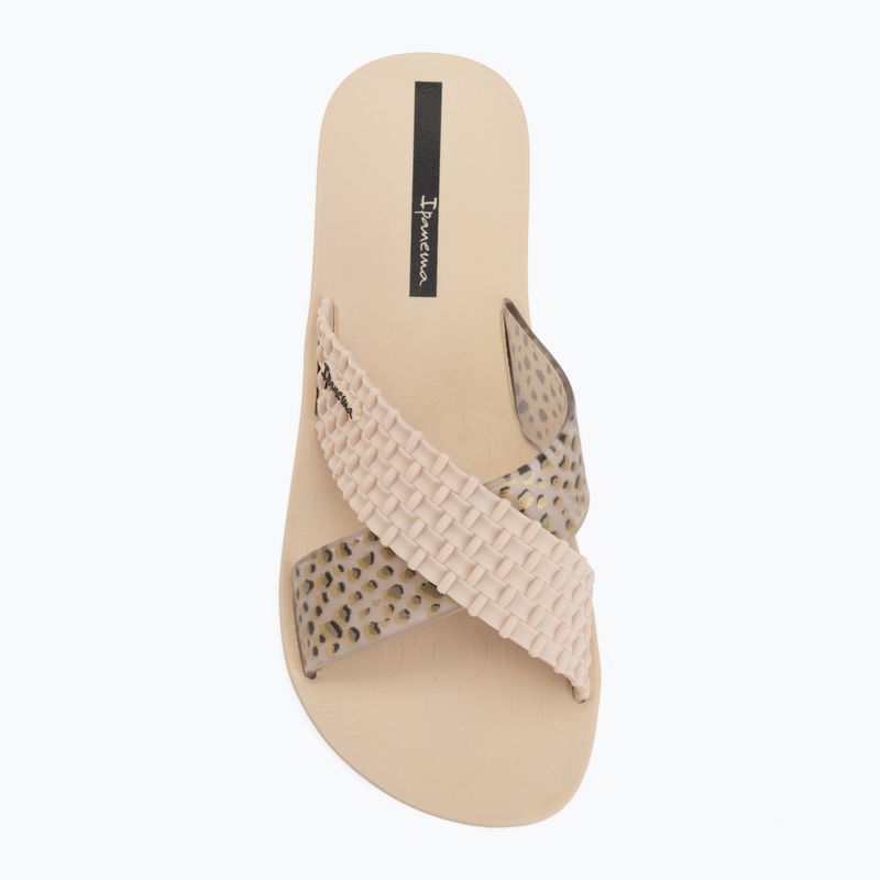 Damen-Pantoletten Ipanema Sense Slide beige/beige/black 5