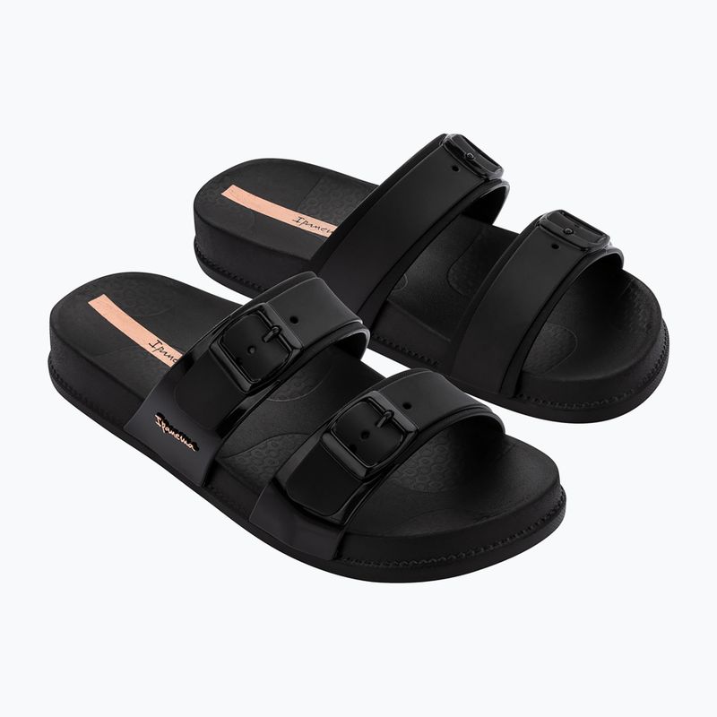 Damen-Pantoletten Ipanema Leme Slide black/beige 2