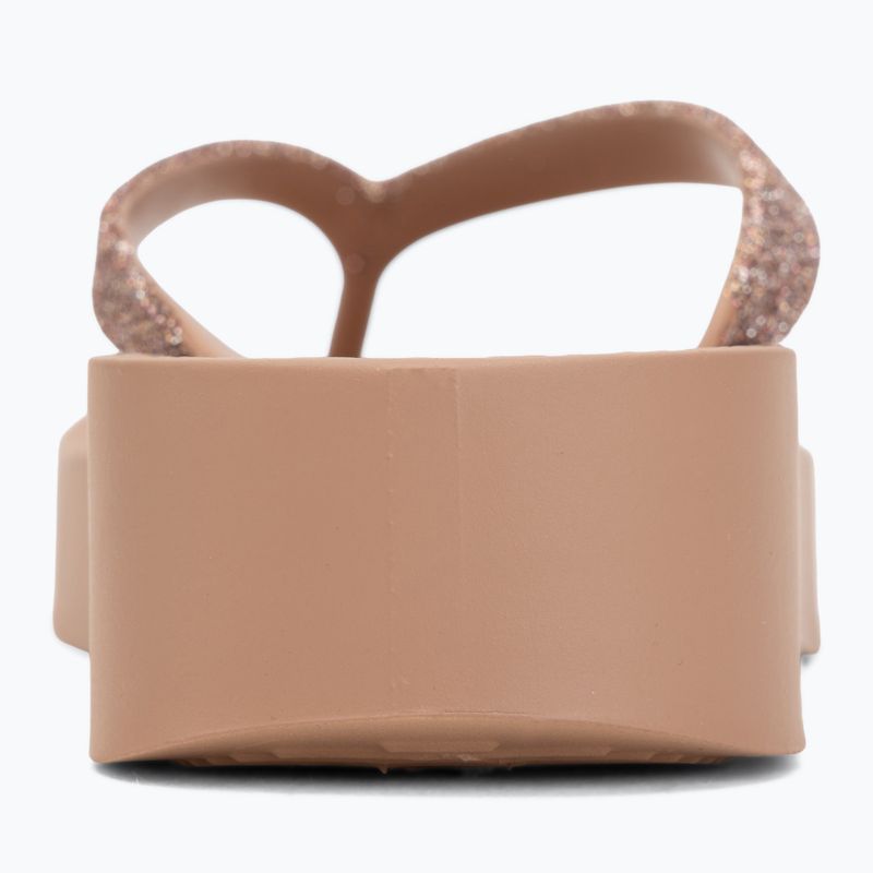 Damen Zehentrenner Ipanema Mesh Chic Plat brown/glitter 6