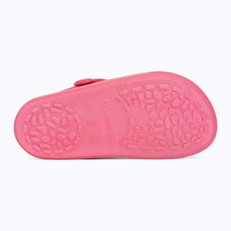 Kinder-Flip-Flops Ipanema Motion pink/yellow 5