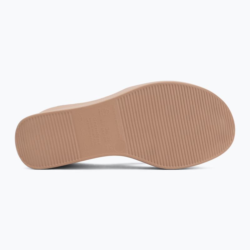 Damen-Pantoletten Ipanema High Fashion II Slide brown/glitter/pink 4