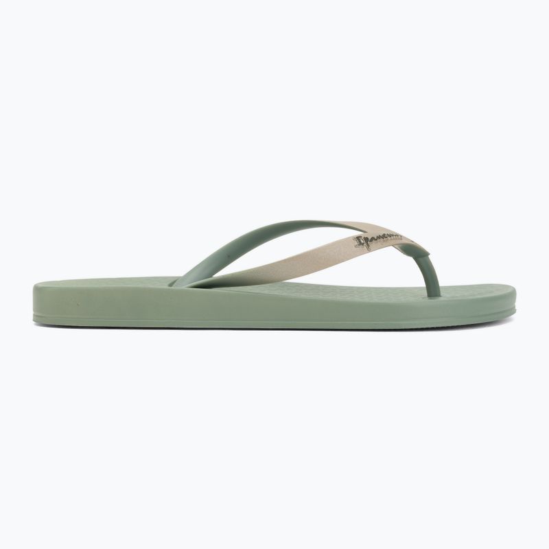Damen Zehentrenner Ipanema Anat Connect II green/gold 2