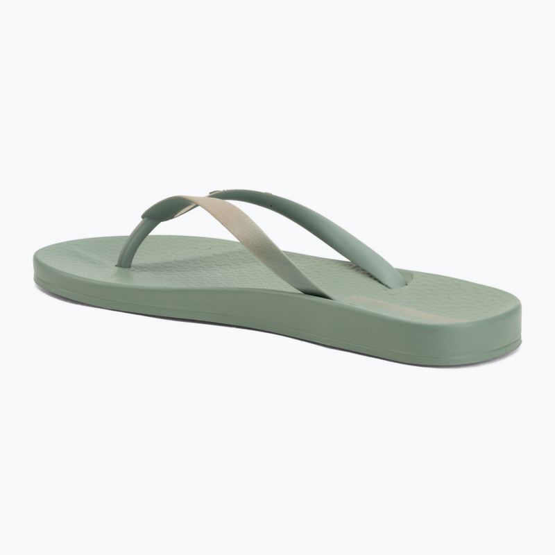 Damen Zehentrenner Ipanema Anat Connect II green/gold 3