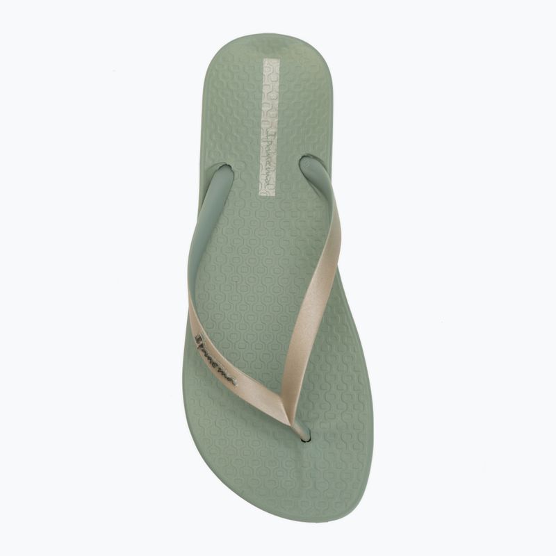 Damen Zehentrenner Ipanema Anat Connect II green/gold 5