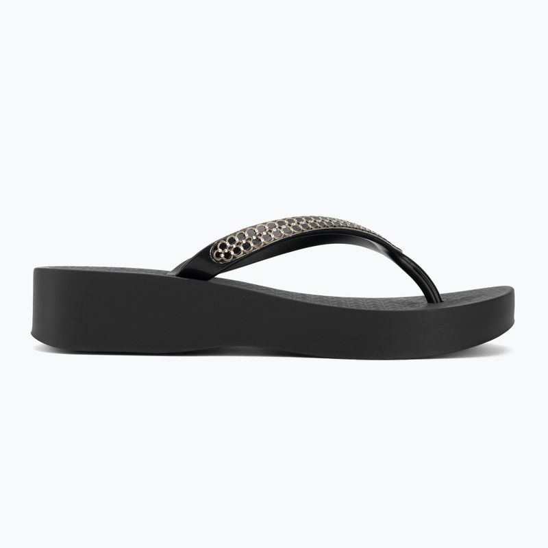 Damen Zehentrenner Ipanema Mesh XI Plat black/black/gold 2