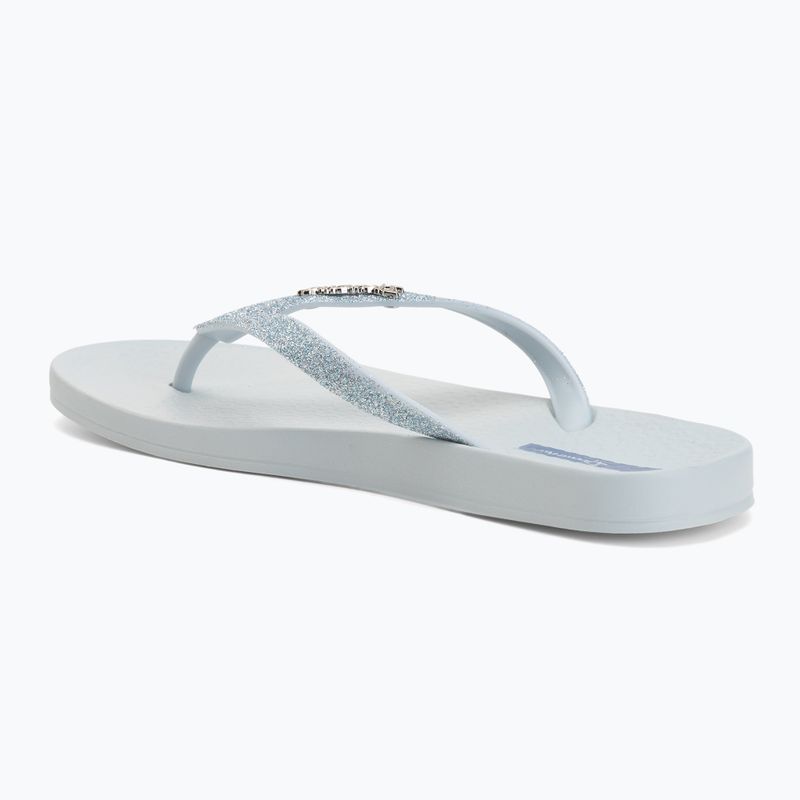 Damen Flip-Flops Ipanema Anatomica Lolita light blue/glitter blue 3
