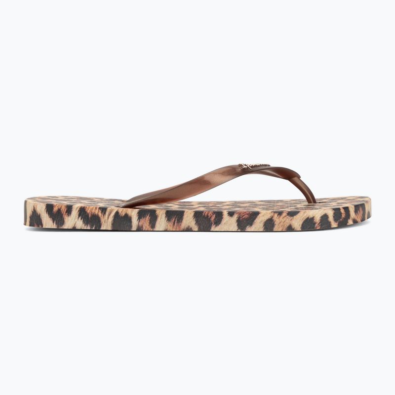 Damen Zehentrenner Ipanema Animal Print beige/bronze/bronze 2