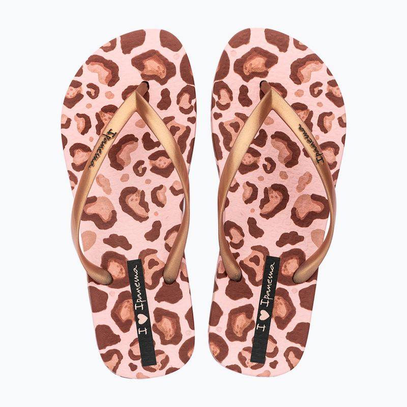 Damen Zehentrenner Ipanema Animal Print beige/gold 2