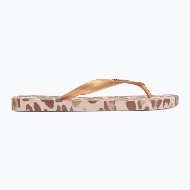 Damen Zehentrenner Ipanema Animal Print beige/gold 2
