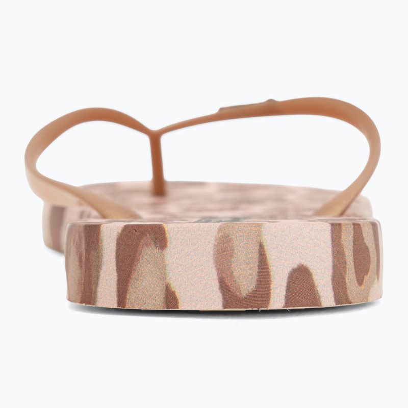 Damen Zehentrenner Ipanema Animal Print beige/gold 5