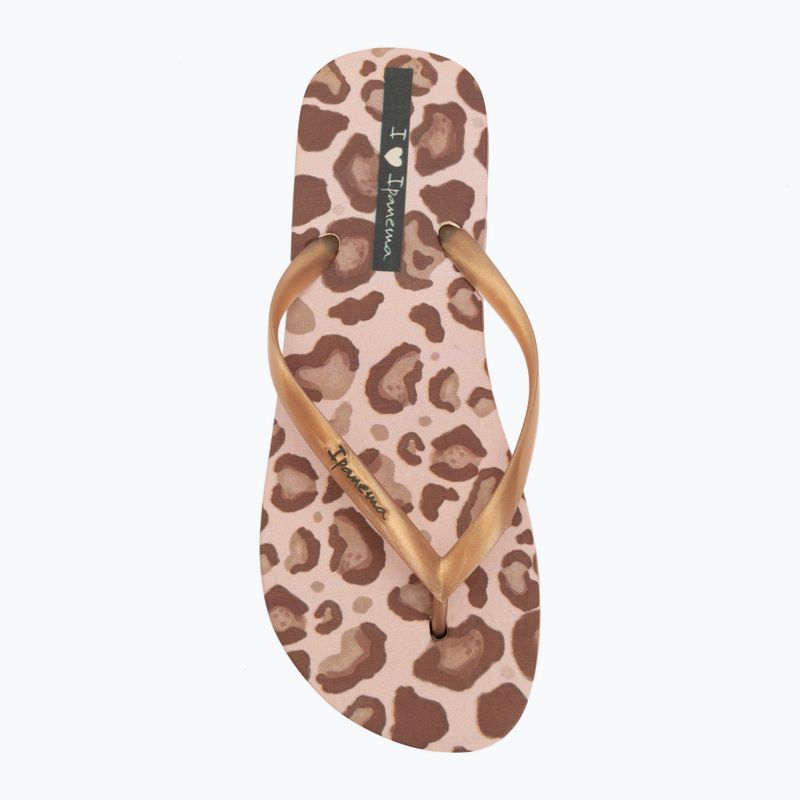Damen Zehentrenner Ipanema Animal Print beige/gold 6