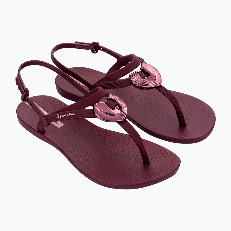 Damen-Sandalen Ipanema Classic Dreamy burgundy/burgundy/metallic
