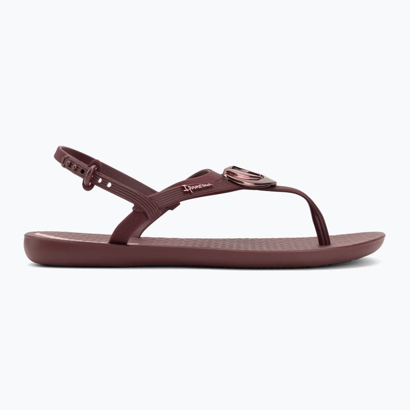 Damen-Sandalen Ipanema Classic Dreamy burgundy/burgundy/metallic 2