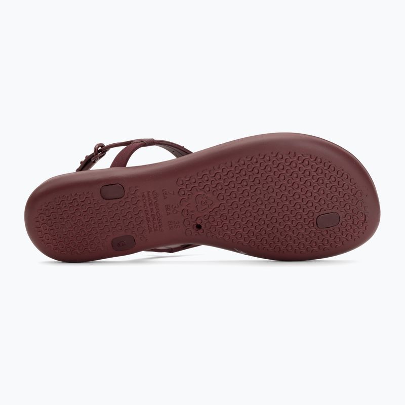 Damen-Sandalen Ipanema Classic Dreamy burgundy/burgundy/metallic 4
