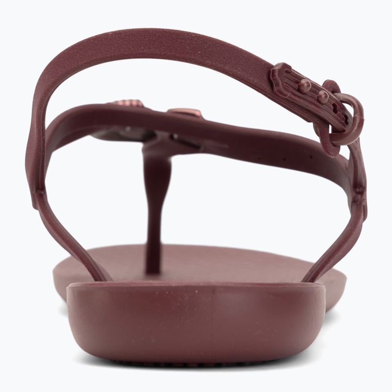 Damen-Sandalen Ipanema Classic Dreamy burgundy/burgundy/metallic 6