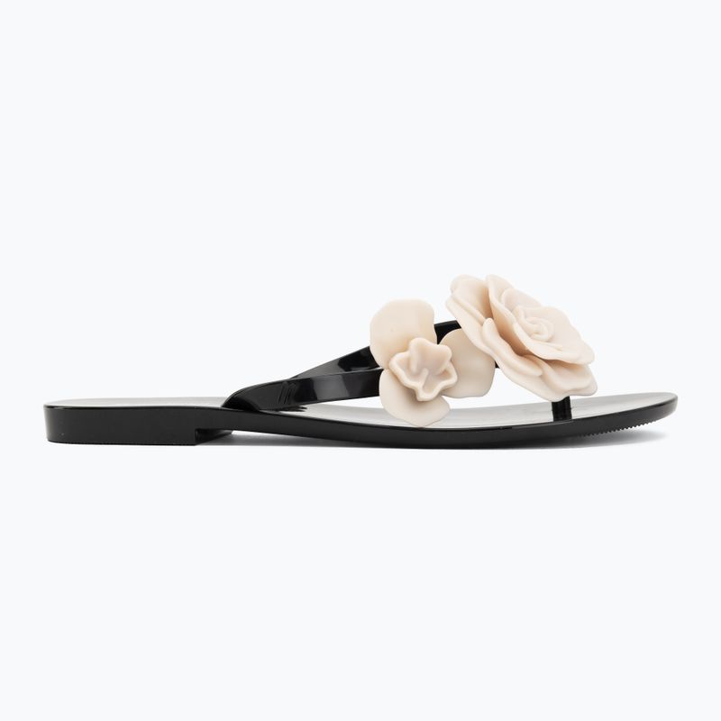 Damen Flip-Flops Melissa Harmonic Petals Ad black/beige 2