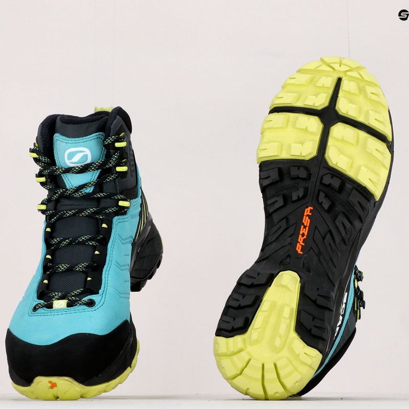 Damen-Trekking-Stiefel SCARPA Rush TRK GTX blau/schwarz 63140 18
