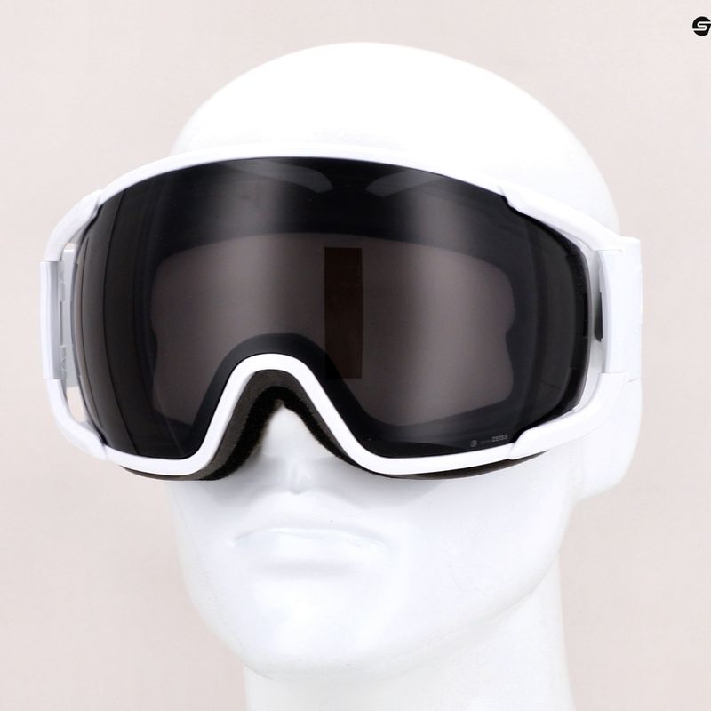 Skibrille POC Zonula Clarity hydrogen white/clarity define/no mirror 11
