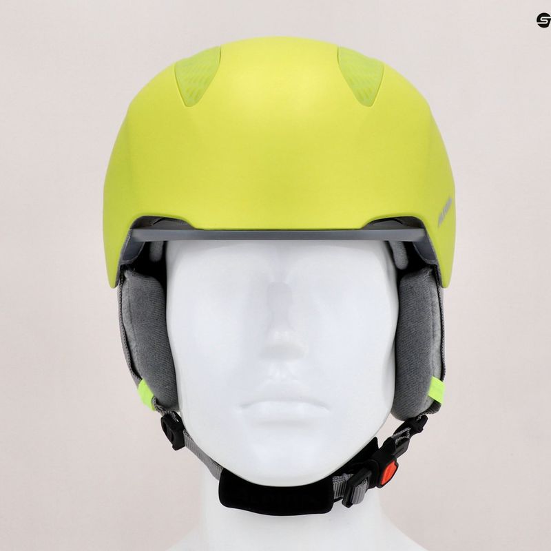 Skihelme für Kinder Alpina Grand Jr neon yellow 9