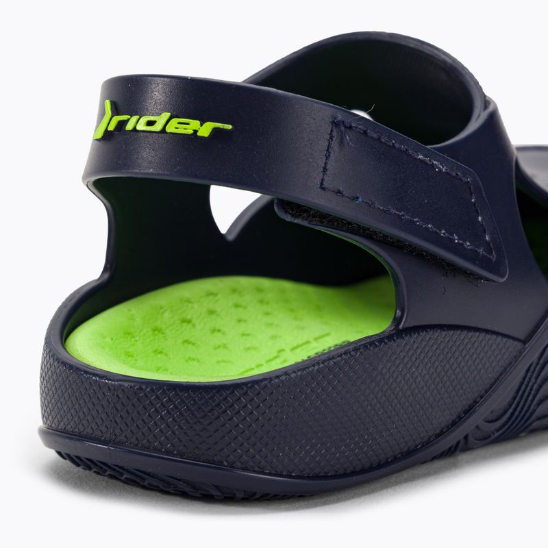 RIDER Comfy Baby blau/grüne Sandalen 8