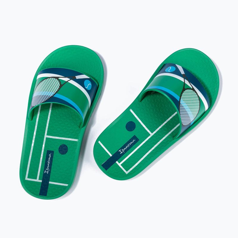 Ipanema Urban III Slide Kinder Flip-Flops grün/blau