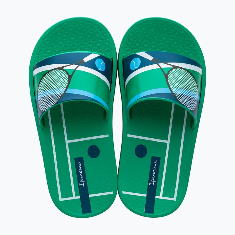 Ipanema Urban III Slide Kinder Flip-Flops grün/blau