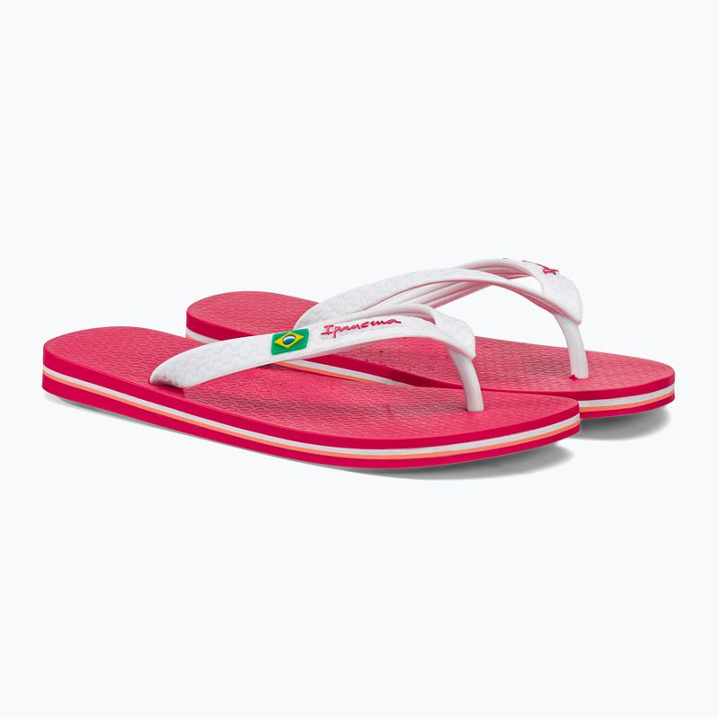 Japonki Ipanema Clas Brasil pink/white 4