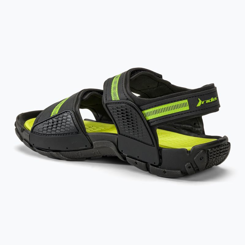 RIDER Tender XII Kinder Sandalen schwarz/grün 3