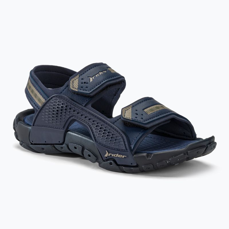 RIDER Tender XII Kids blau/graue Sandalen