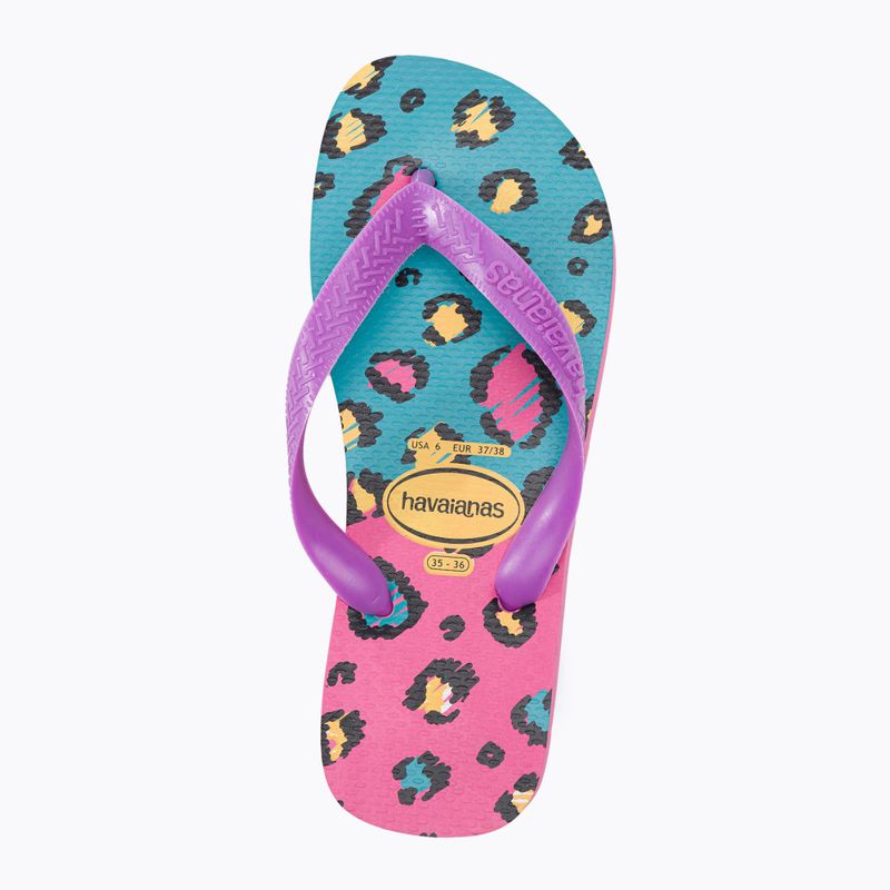 Havaianas Top Animals Damen Zehntrenner rosa H4132920 6