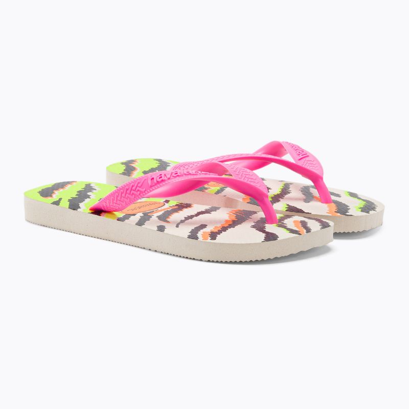 Havaianas Top Animals Damen Zehntrenner beige H4132920 5
