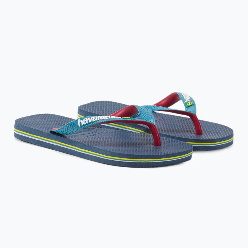 Havaianas Brasil Mix marineblau Zehntrenner H4123206 5