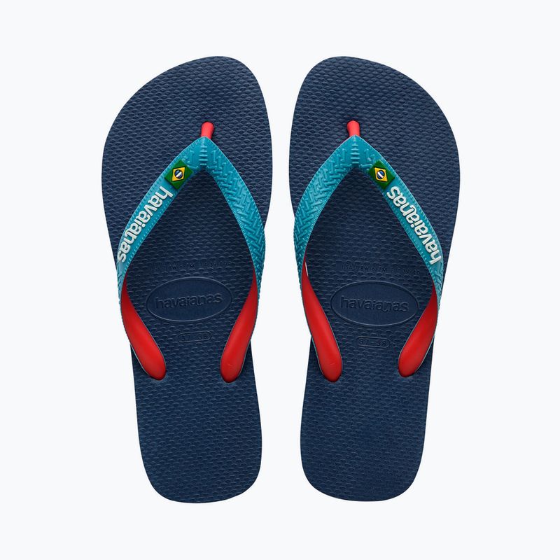 Havaianas Brasil Mix marineblau Zehntrenner H4123206 10