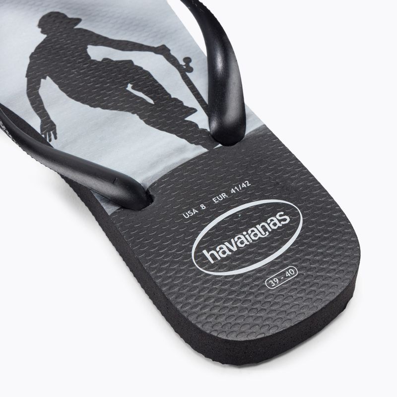 Herren Havaianas Hype Zehntrenner schwarz H4127920 8