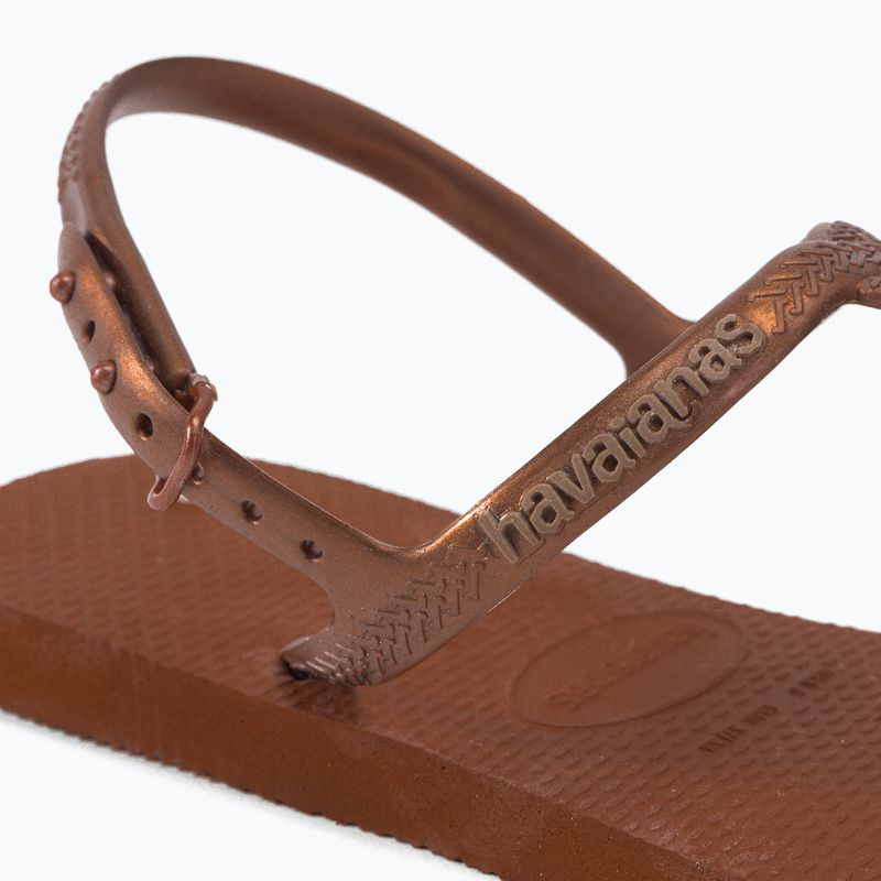 Havaianas Twist braun Damen Zehntrenner H4144756 7