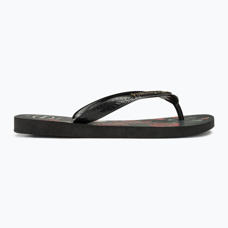 Herren Havaianas Top Tribo Flip Flops schwarz / schwarz 2
