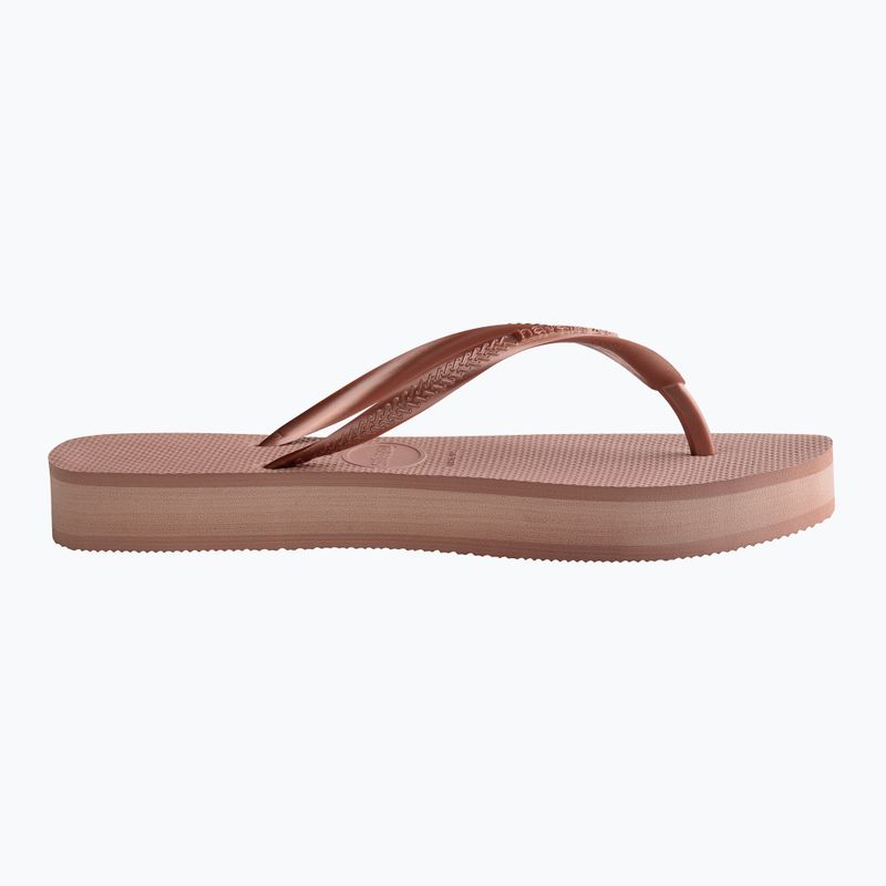 Havaianas Slim Platform Damen Flip Flops Krokus Rose 2