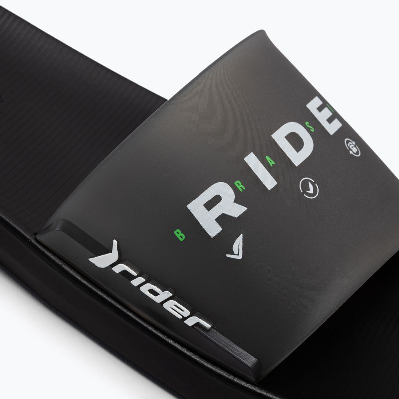 RIDER Speed Slide AD Herren Pantoletten weiß und schwarz 11766-22487 7
