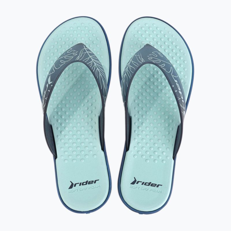 Damen RIDER Aqua IV Fem blau-grün Pantolettel 83328-AD469 10